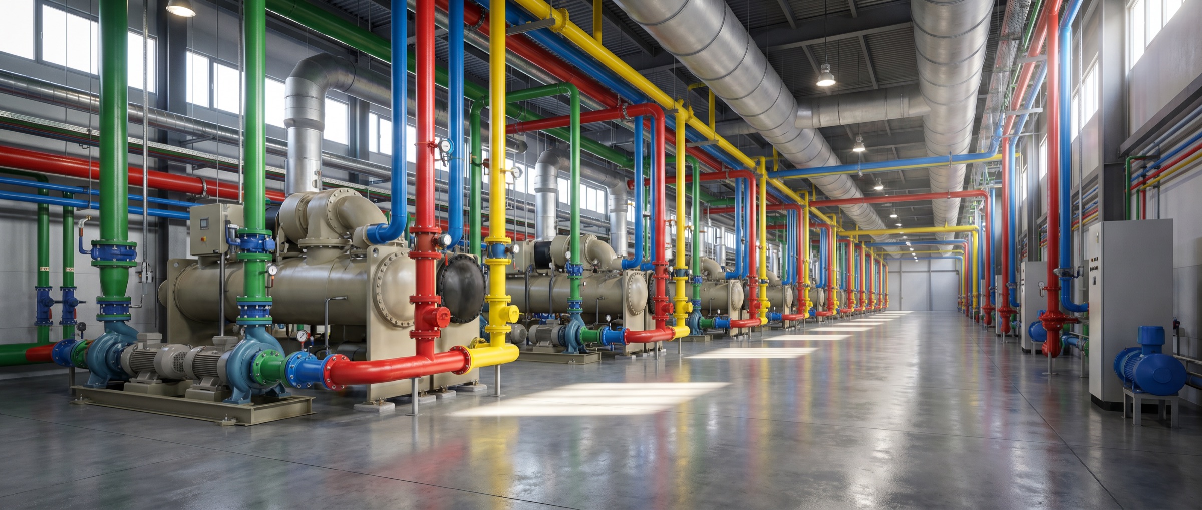 Integrated MEP infrastructure engineered by Platinum Buildex