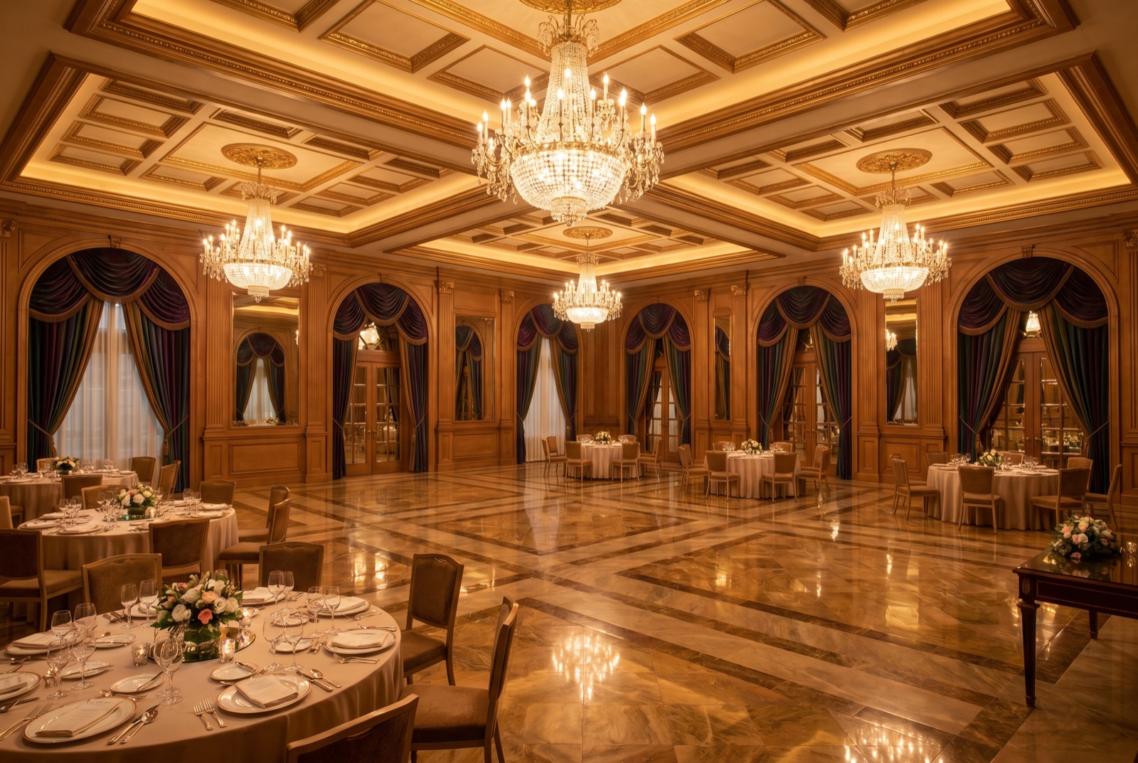 Hotel and banquet hall